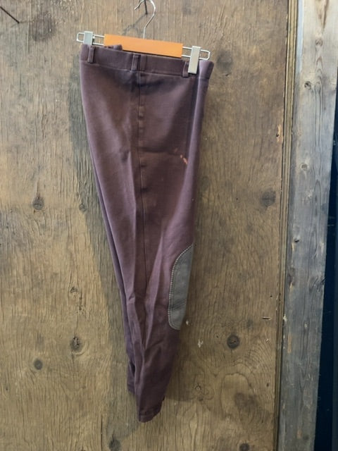 Brown Elation Kneepatch Breeches, 34