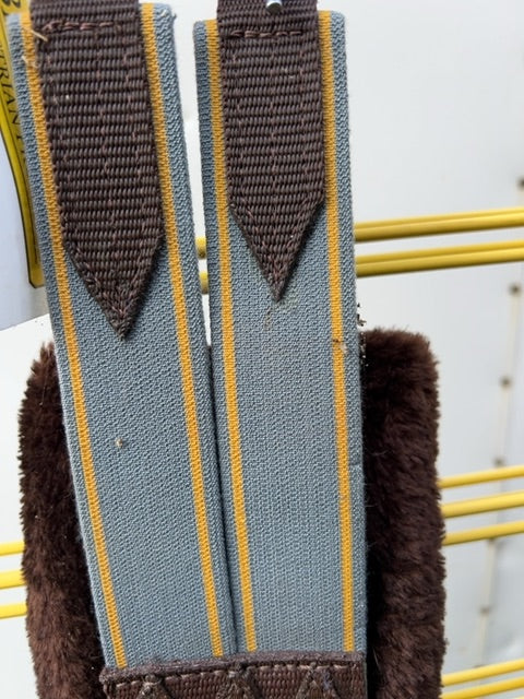Brown Brighton Fleece Girth, 48"