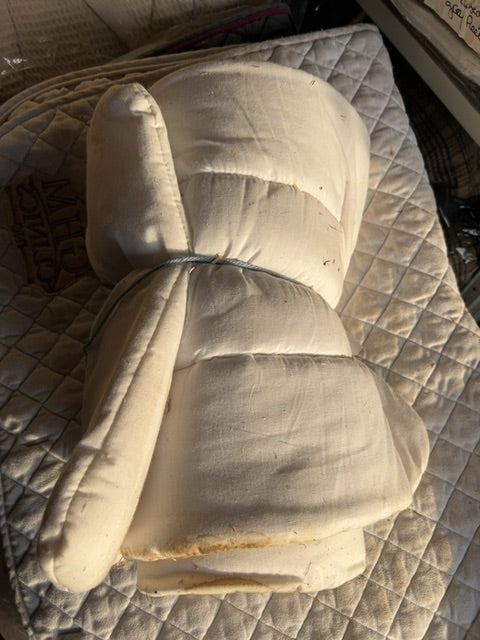 White  Pillow Quilts, 14"