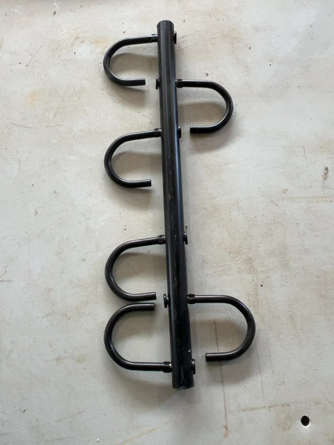 Black  4 hook bridle hangers