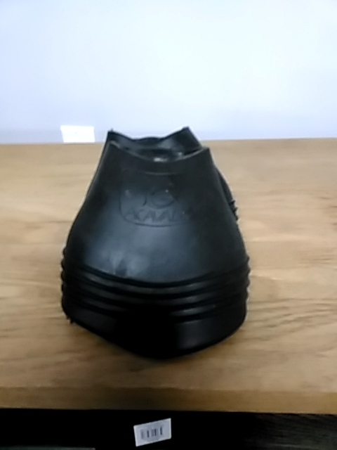 Black Acavello Gum Bell Boots, Full