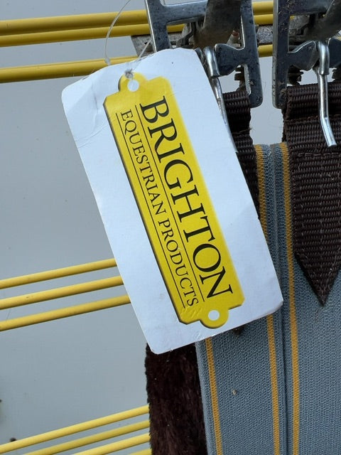 Brown Brighton Fleece Girth, 48"