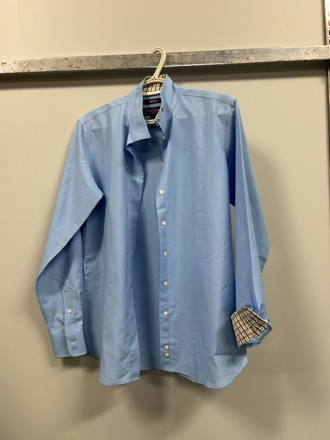 Blue Essex Classics Show Shirt, 38