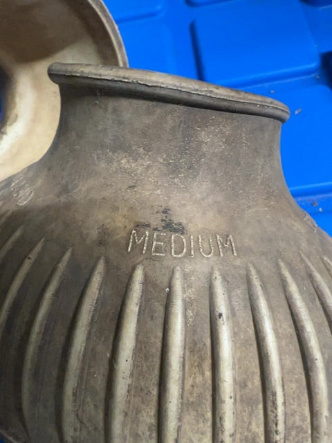 White Equus Rubber Pull On Bell, Medium