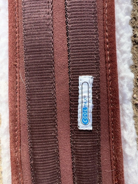 Brown Lettia Fleece Girth, 56"