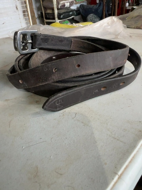 Brown  Stirrup Leathers, 54”