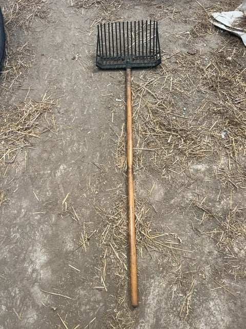 Black  Manure Fork