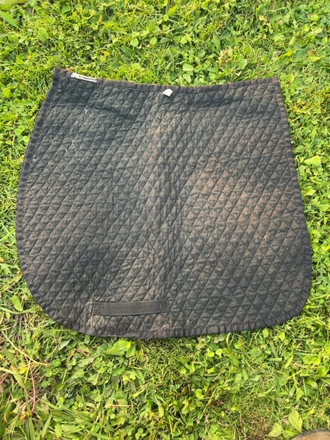 Black Roma Saddle Pad, Full
