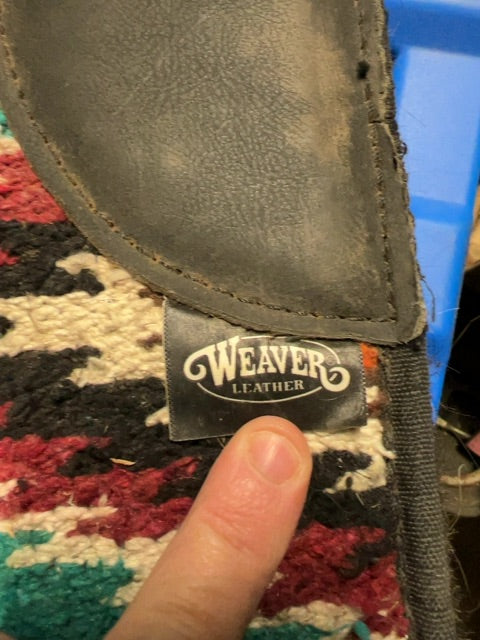 Turquise Weaver Western All Purpose pad, 31x30