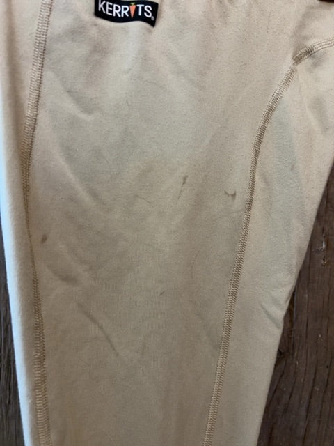 Beige Kerrits Kids breeches, Medium