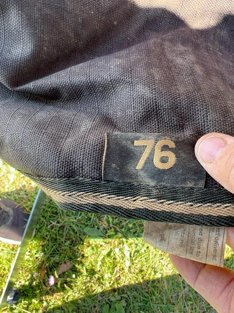 Black Shedrow Turnout, 76"