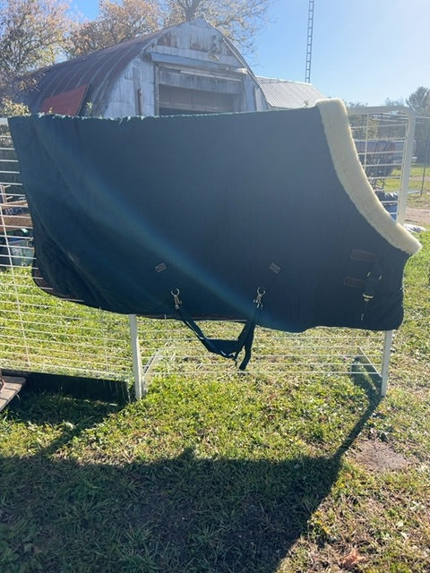Hunter Green Kentucky Stable Blanket, 69”