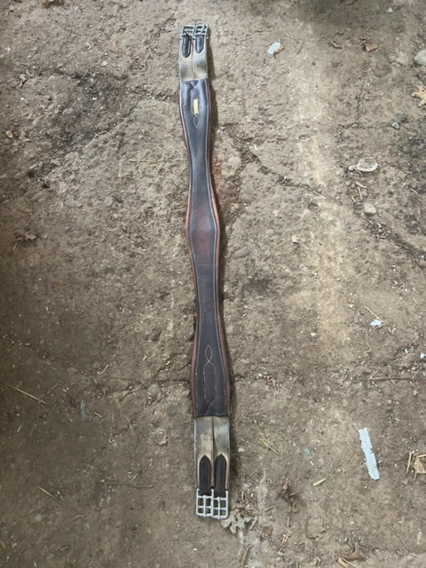 Brown Childeric Leather Girth, 50”