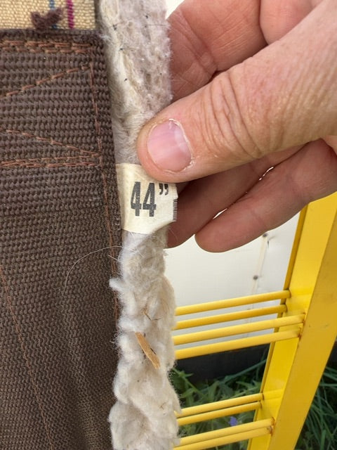 Brown Shedrow Fuuzy Girth, 44”