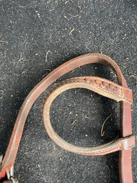 Leather  One Ear Headstall, Full