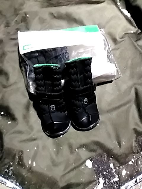 Black GF Pet Dog Boots, 2XL