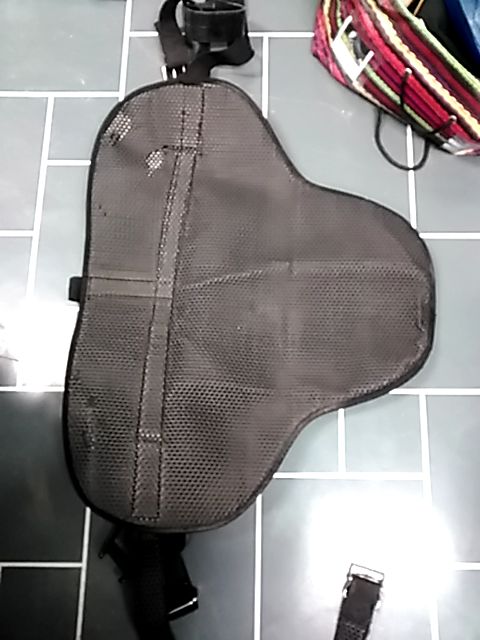 Black  Bareback pad, Full