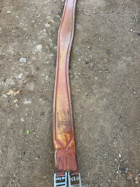 Brown  Leather Girth, 50”