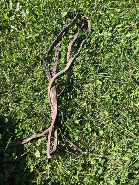 Oakbark Rider’s Choice Laced Reins, Full