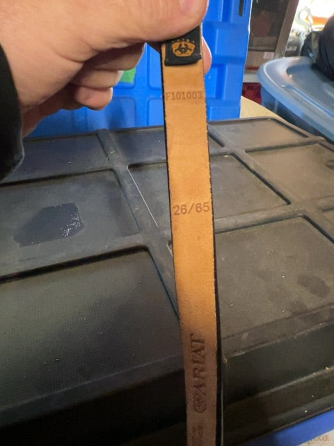 Black Ariat Bling Belt, 26