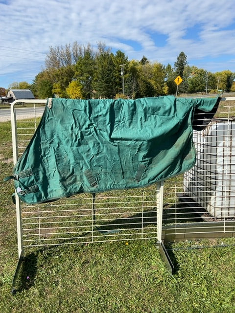 Green Shedrow Shell with moisture wicking liner, 68"