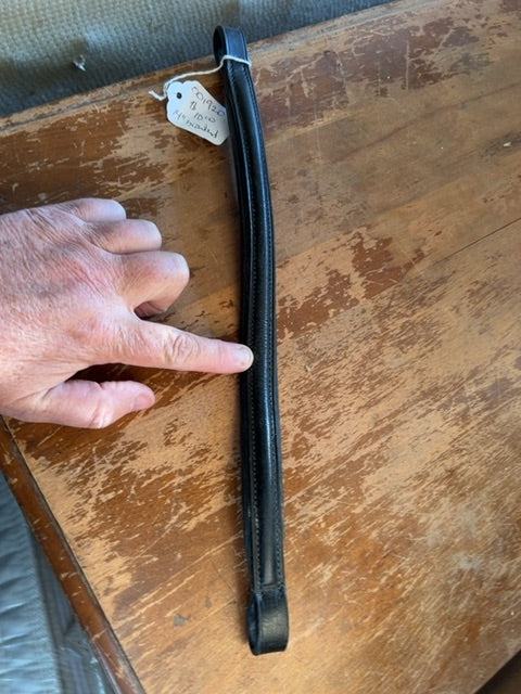 Black  Browband, 14"