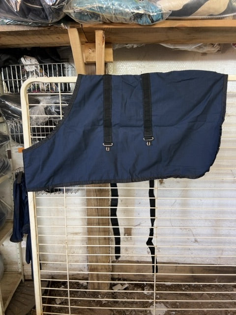 Navy  Cotton Sheet, 40"