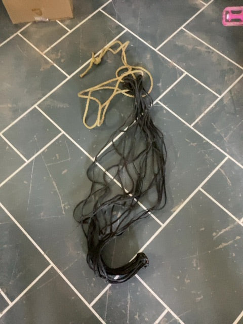 Black  Hay Net, Large Hole