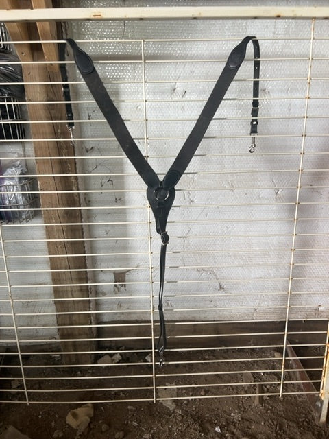 Black Canpro Elastic Breastplate, Full