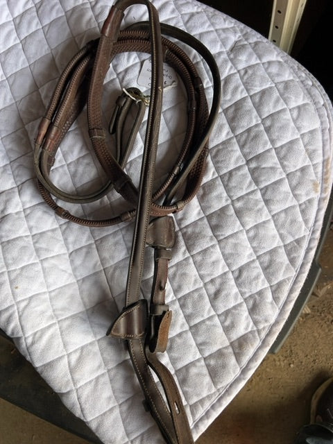 Brown D'yon Rubber Reins, Horse