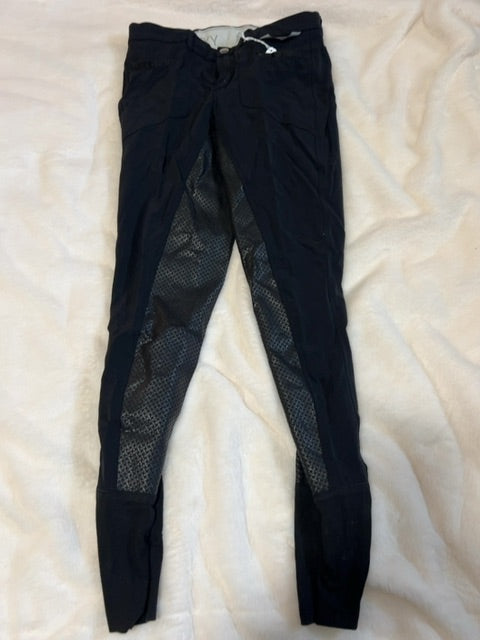 Black Kentucky Full Seat Breeches, 26