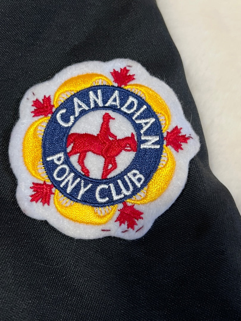 Black Elation Show Jacket, 14 youth