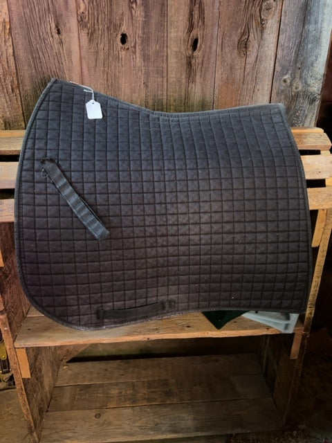 Black  Saddle Pads, Full
