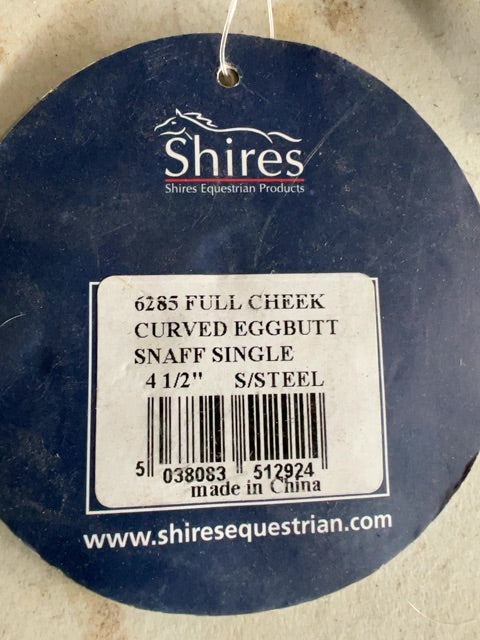 Shires Full Cheek, 4 1/2”