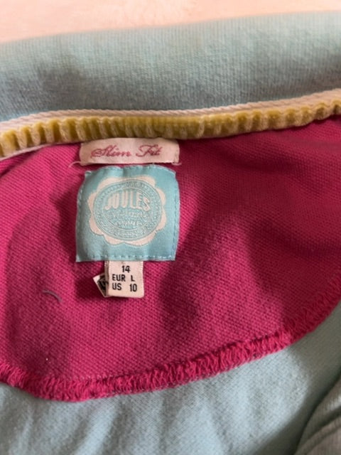 Baby Blue Joules Polo, US 10