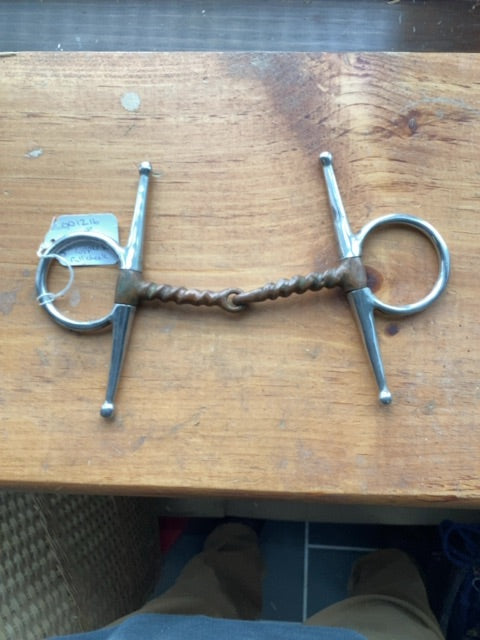 Full Cheek Copper Twist, 5"