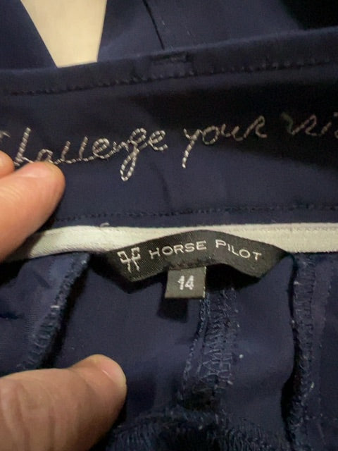 Navy HP Leids Breeches, 14