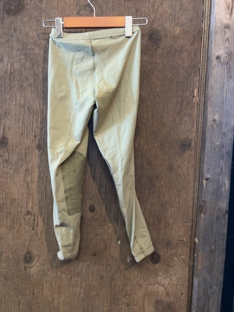 Beige Kerrits Kids breeches, Medium