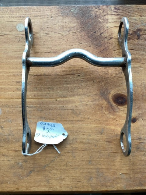 Solid shank low port, 5"