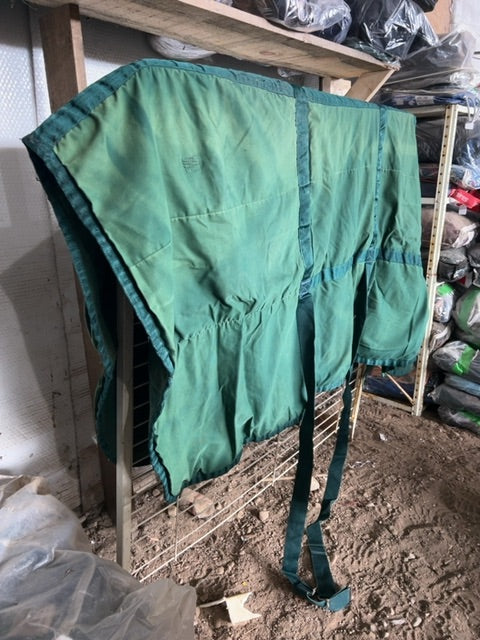 Green  Stable Blanket, 76”