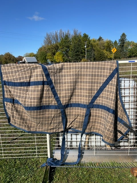 Baker Plaid Canpro Sheet, 78"