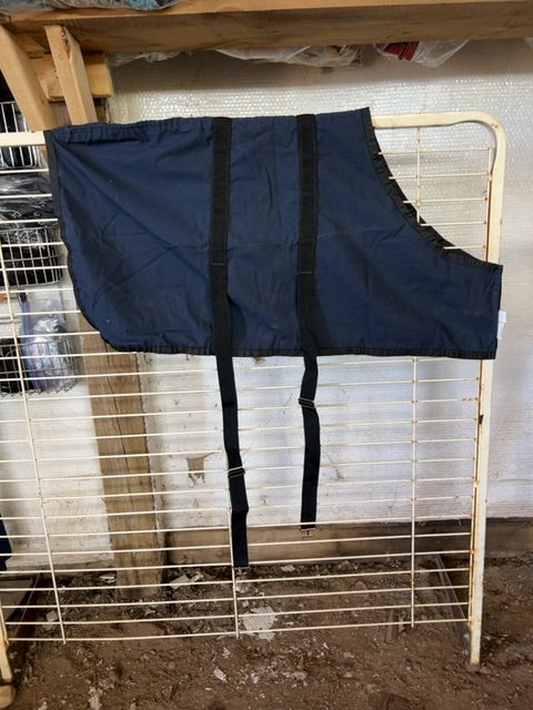 Navy  Cotton Sheet, 40"