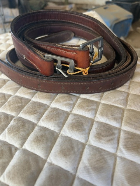 Brown  Stirrup Leathers, 60”