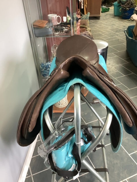 Dark Brown Collegiate All Purpose Saddle, 17 1/2"