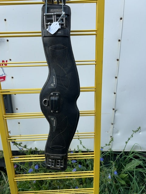 Black BR Acavallo Comfort Gel Girth, 65