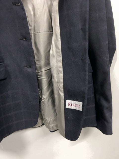 Blue Plaid Elite Show Jacket, 18R