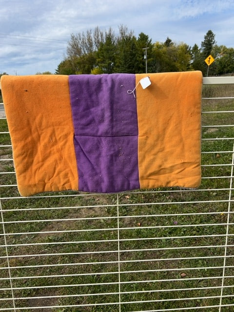 Purple and Orange  Western Pad