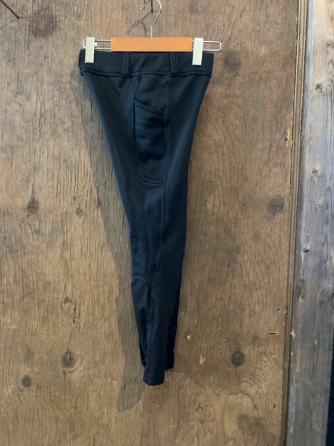Black Kerrits Winter Kids breeches, Large