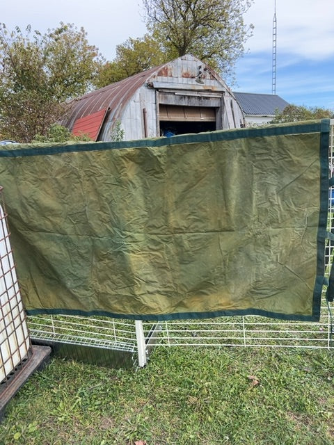 Green  Square Nylon Sheet