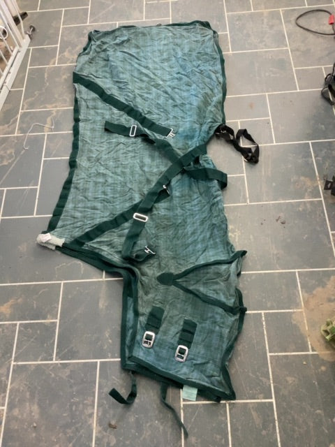 Green Smart Choice Cotton Sheet, 74”